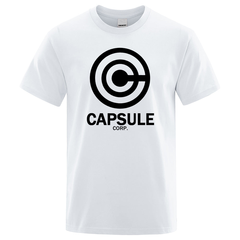 Print Capsule Corp T Shirt Tee - Tophatter Daily Deals