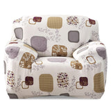 Printed Stretch Sofa Cover Chair Blocks Furniture & Decor - Tophatter Daily Deals