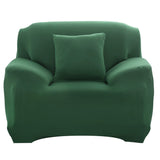 Printed Stretch Sofa Cover Chair Dark Green Furniture & Decor - Tophatter Daily Deals
