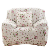 Printed Stretch Sofa Cover Chair Euro Pink Furniture & Decor - Tophatter Daily Deals