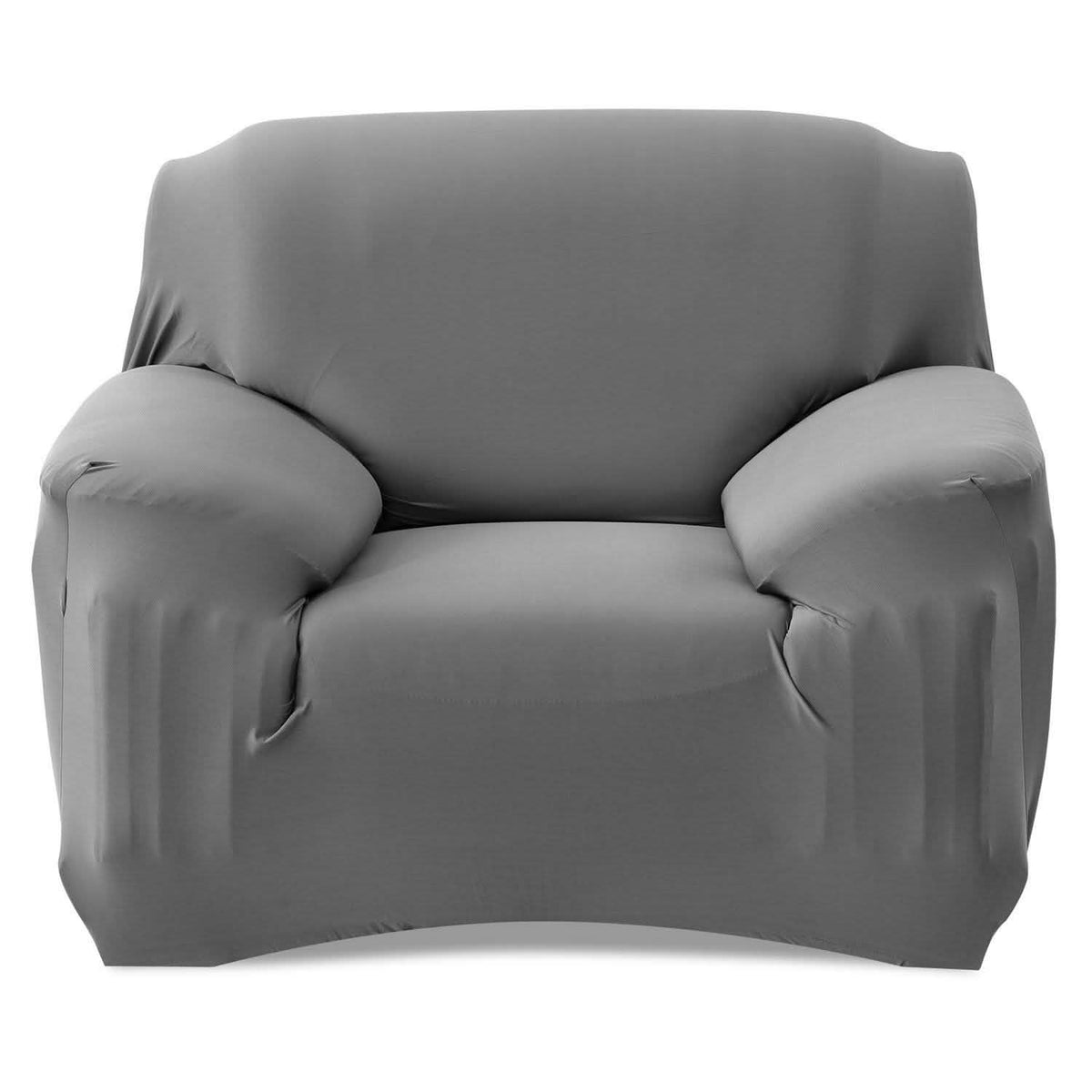 Printed Stretch Sofa Cover Chair Gray Furniture & Decor - Tophatter Daily Deals