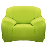 Printed Stretch Sofa Cover Chair Green Furniture & Decor - Tophatter Daily Deals