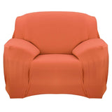 Printed Stretch Sofa Cover Chair Orange Furniture & Decor - Tophatter Daily Deals