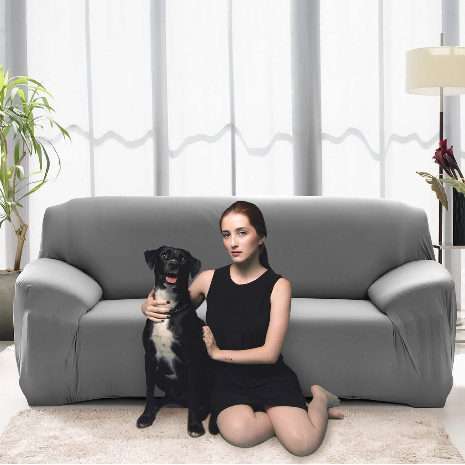 Printed Stretch Sofa Cover Furniture & Decor - Tophatter Daily Deals