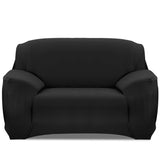 Printed Stretch Sofa Cover Loveseat Black Furniture & Decor - Tophatter Daily Deals