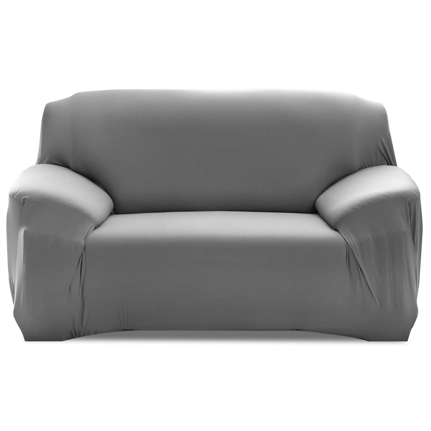 Printed Stretch Sofa Cover Loveseat Gray Furniture & Decor - Tophatter Daily Deals