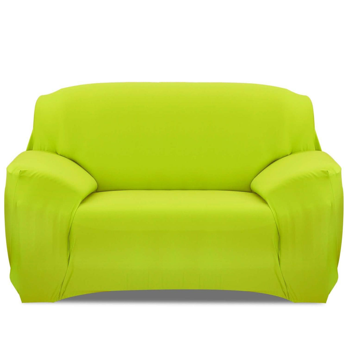 Printed Stretch Sofa Cover Loveseat Green Furniture & Decor - Tophatter Daily Deals