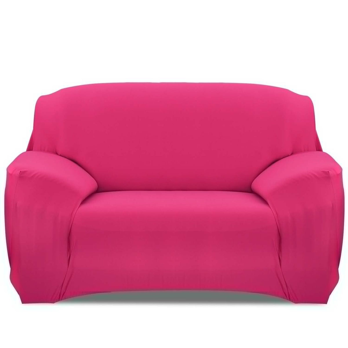 Printed Stretch Sofa Cover Loveseat Rose Red Furniture & Decor - Tophatter Daily Deals