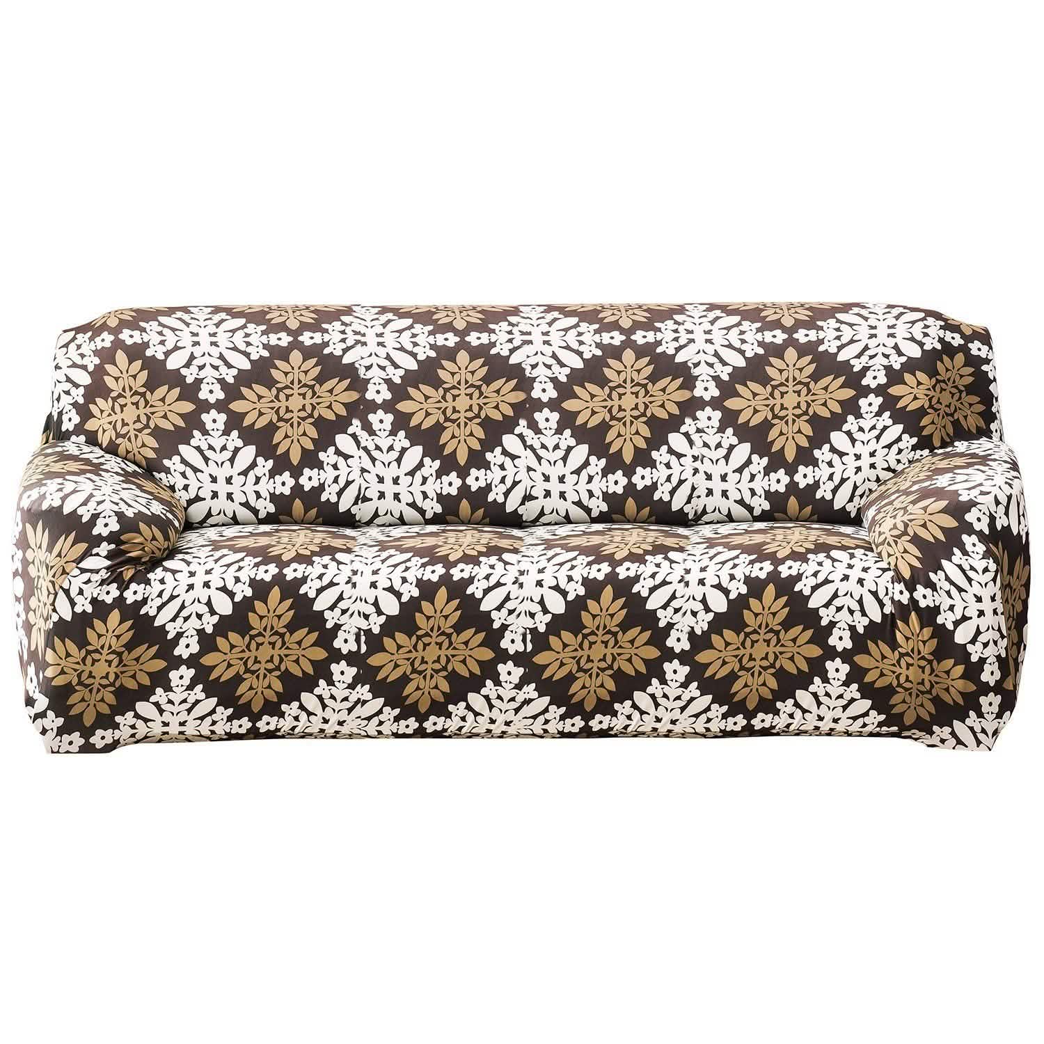 Printed Stretch Sofa Cover Sofa Baroque Furniture & Decor - Tophatter Daily Deals