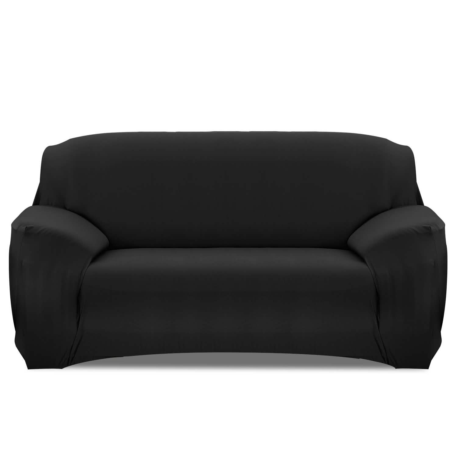 Printed Stretch Sofa Cover Sofa Black Furniture & Decor - Tophatter Daily Deals