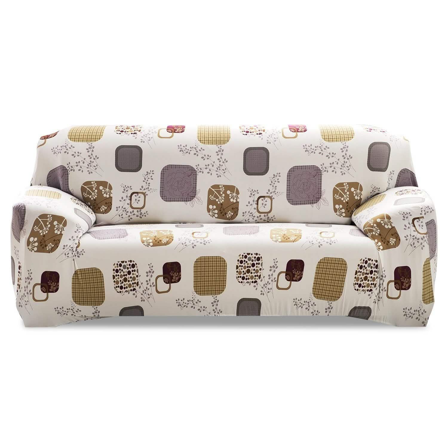 Printed Stretch Sofa Cover Sofa Blocks Furniture & Decor - Tophatter Daily Deals