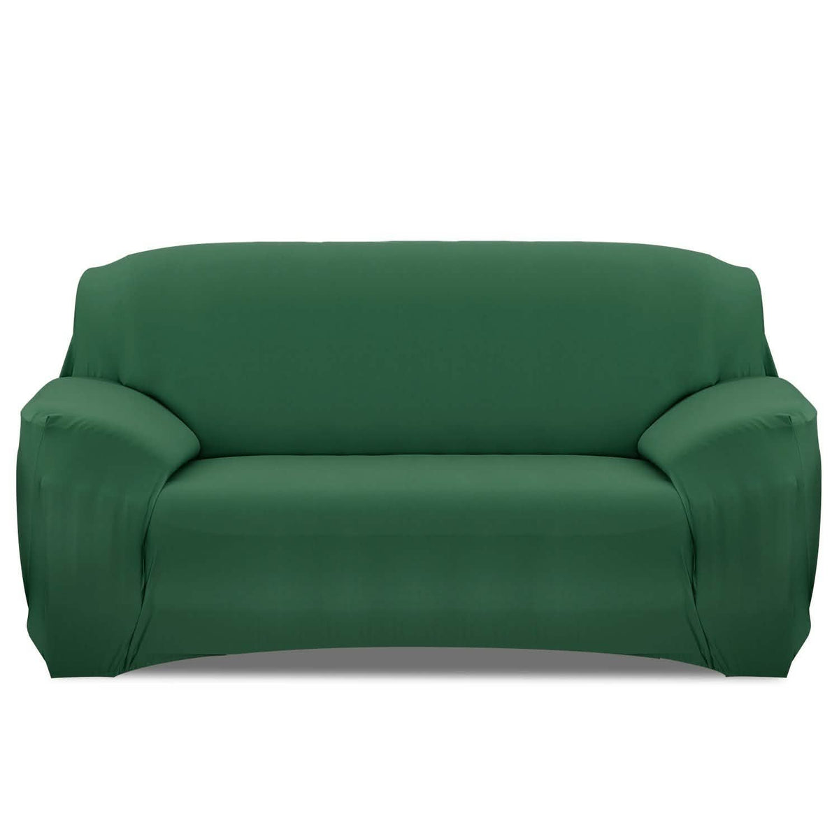 Printed Stretch Sofa Cover Sofa Dark Green Furniture & Decor - Tophatter Daily Deals