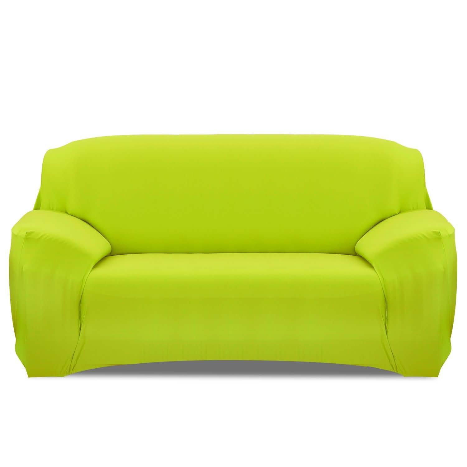 Printed Stretch Sofa Cover Sofa Green Furniture & Decor - Tophatter Daily Deals