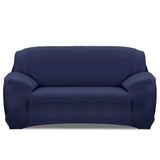 Printed Stretch Sofa Cover Sofa Navy Blue Furniture & Decor - Tophatter Daily Deals
