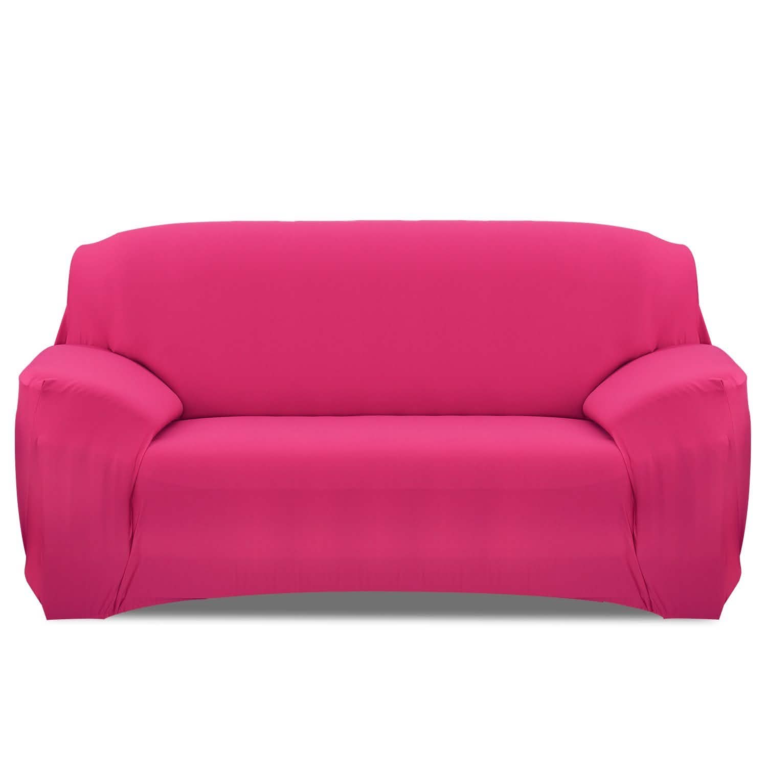 Printed Stretch Sofa Cover Sofa Rose Red Furniture & Decor - Tophatter Daily Deals