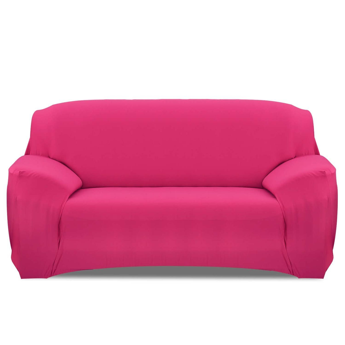 Printed Stretch Sofa Cover Sofa Rose Red Furniture & Decor - Tophatter Daily Deals