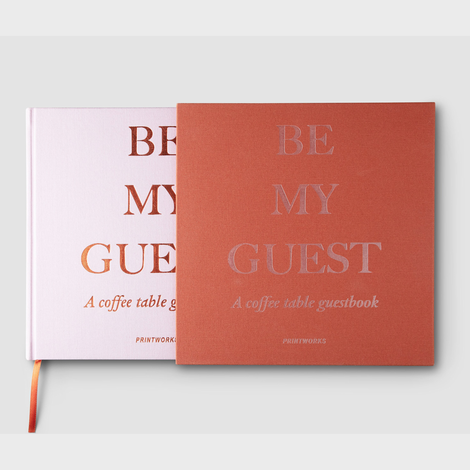 Guest Book (Rust/Pink) - Tophatter Daily Deals