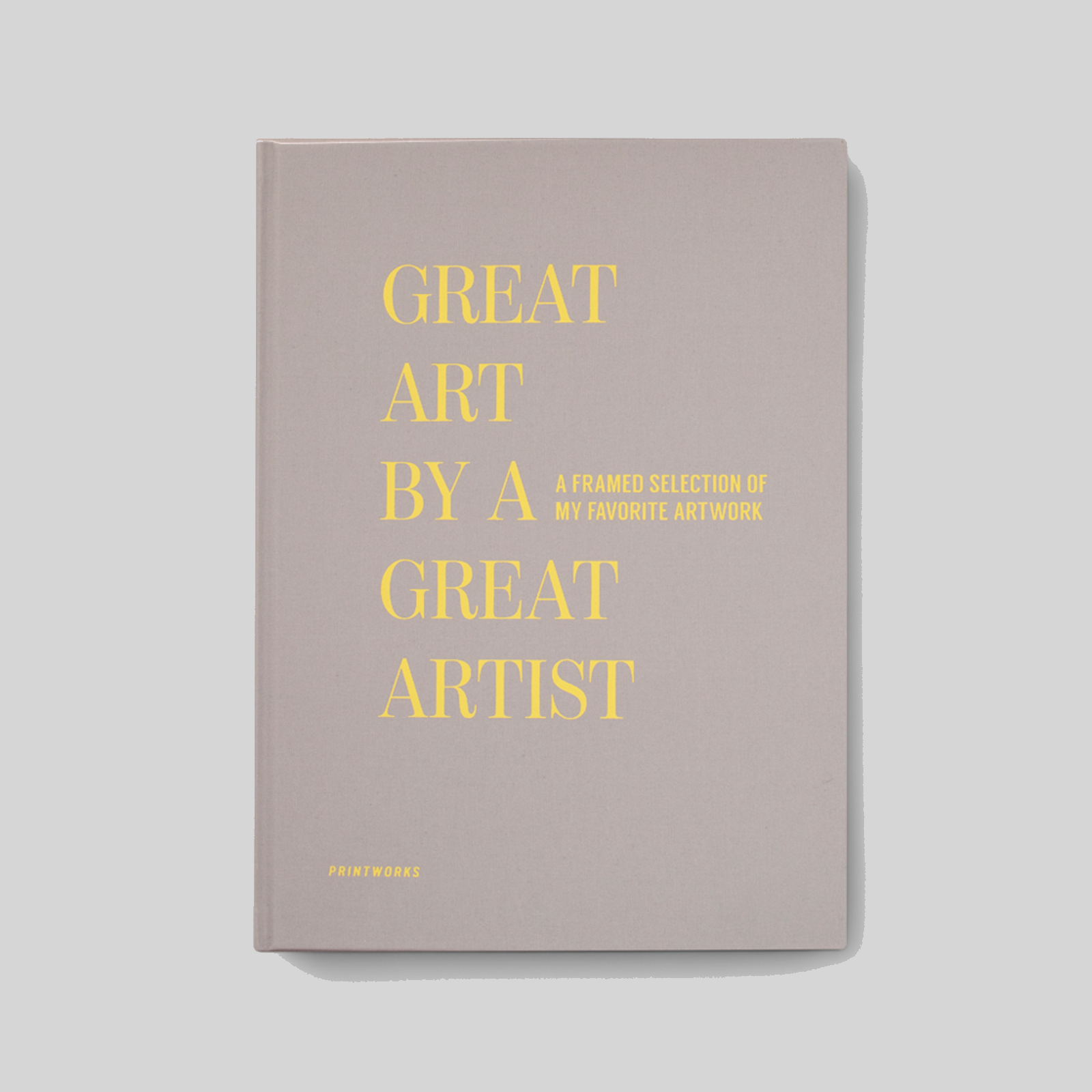 Frame Book - Great Art (Beige) - Tophatter Daily Deals