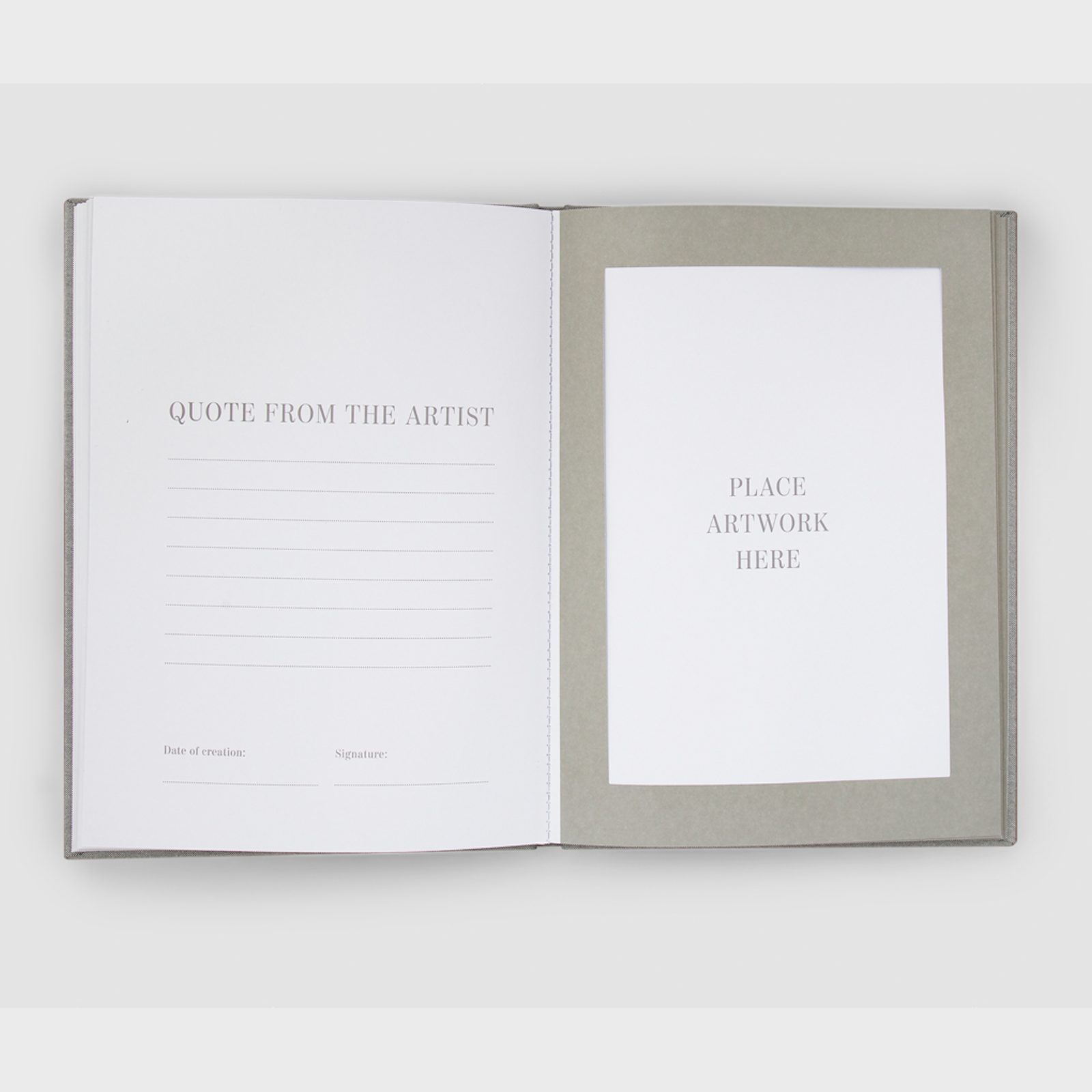 Frame Book - Great Art (Grey) - Tophatter Daily Deals