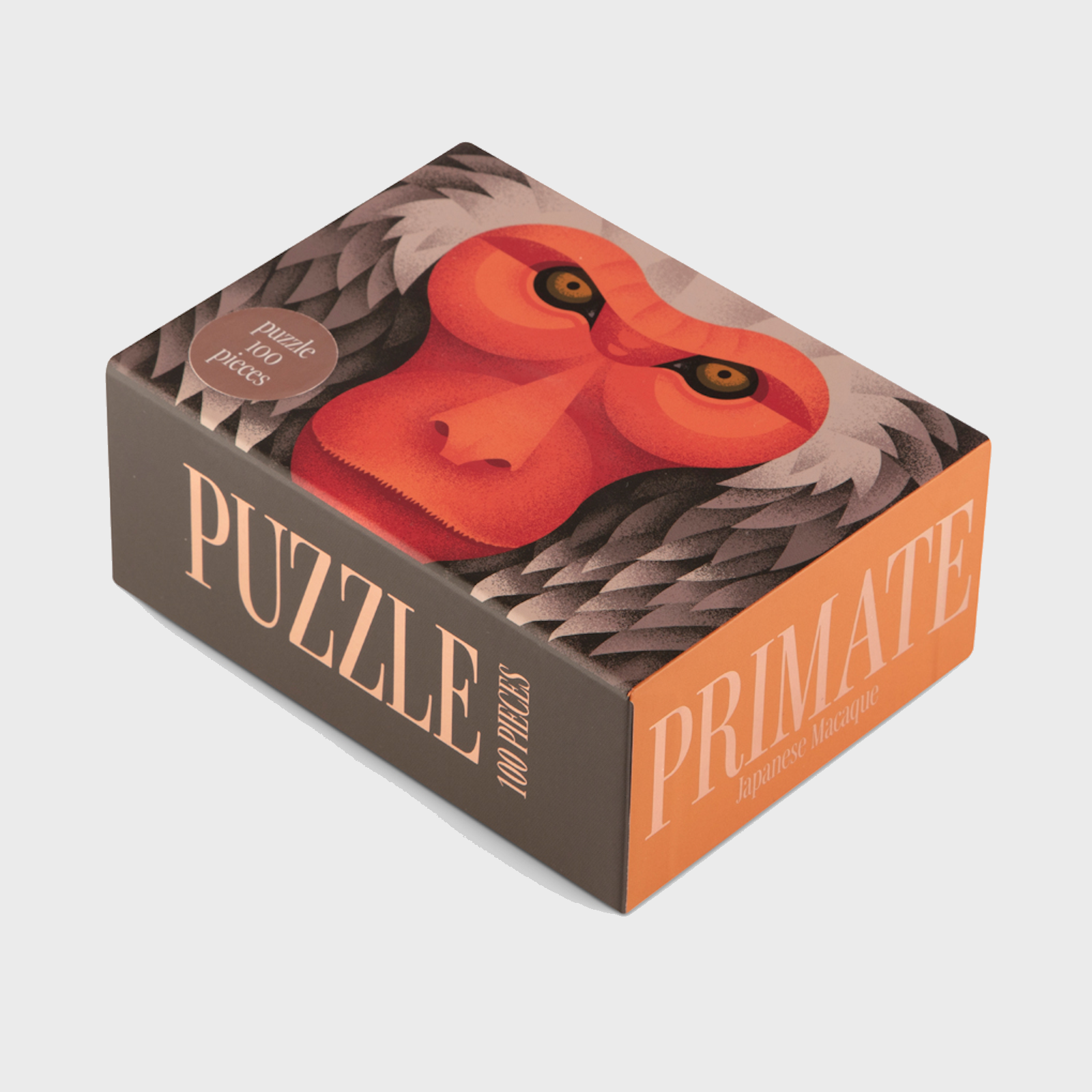 Puzzle - Primate, Japanese Macaque (100 pieces) - Tophatter Daily Deals