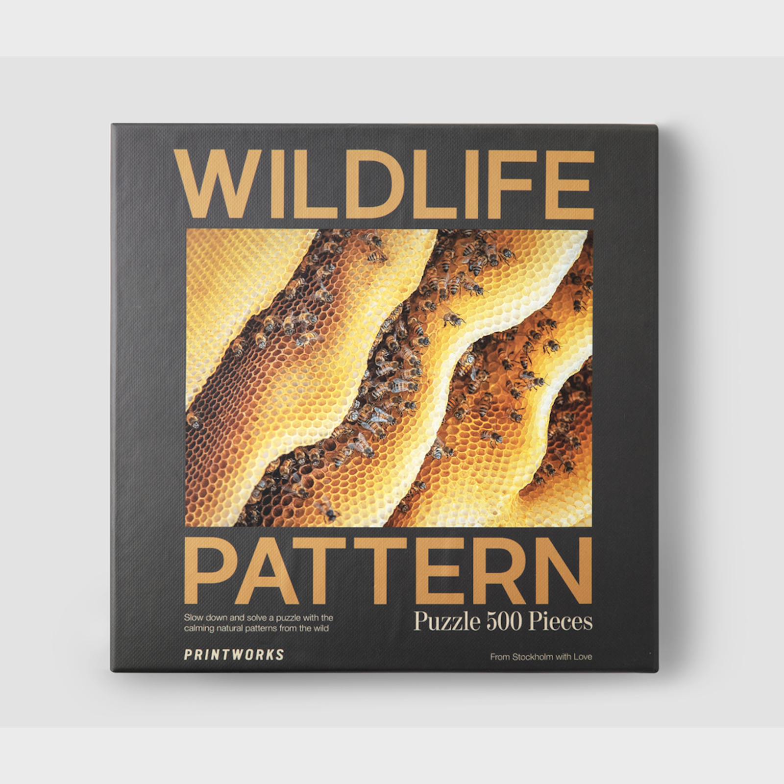 Puzzle - Wildlife Pattern, Bee (500 pieces) - Tophatter Daily Deals