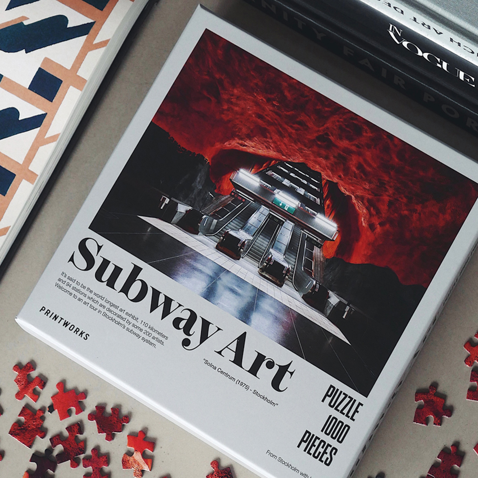 Puzzle - Subway Art, Fire - Tophatter Daily Deals