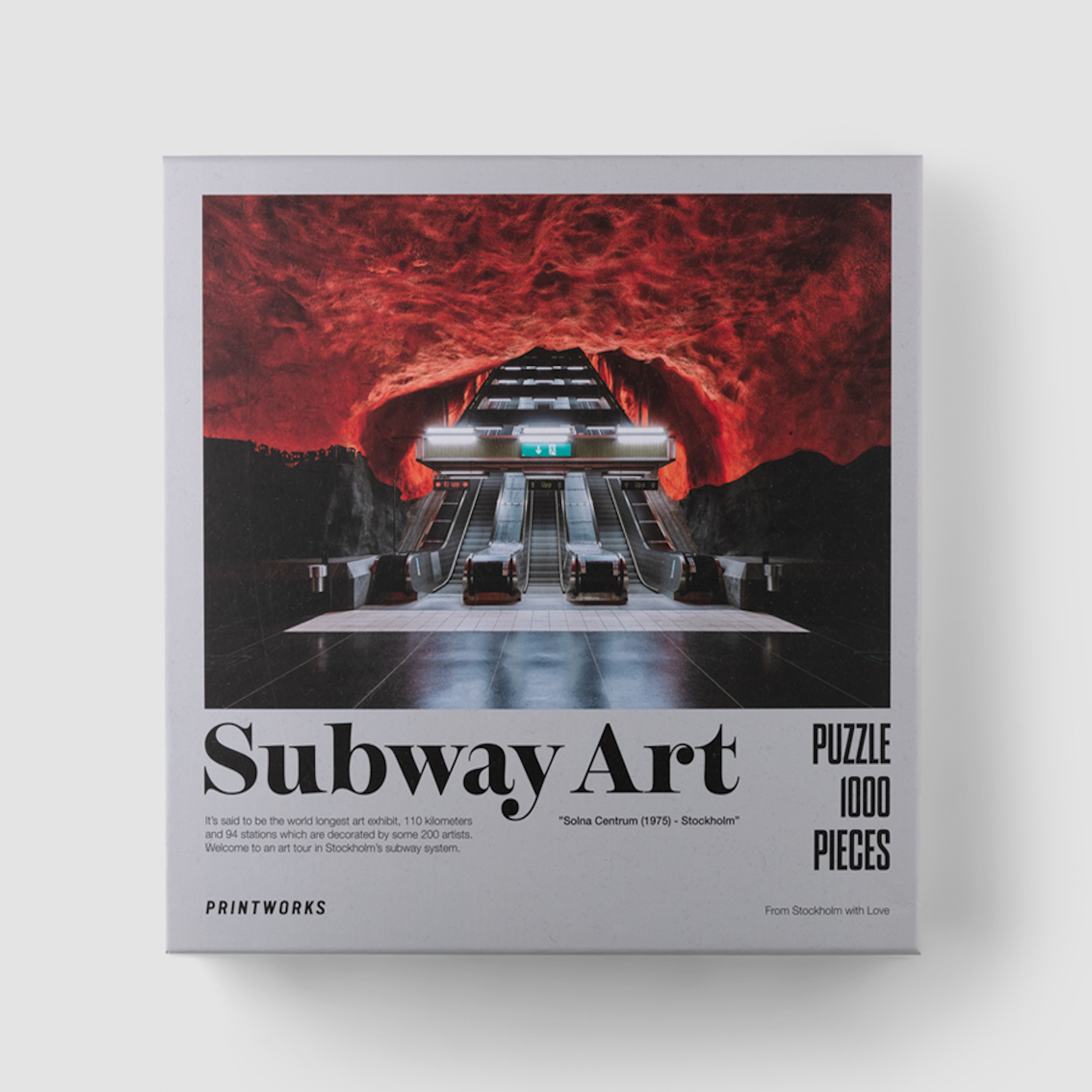 Puzzle - Subway Art, Fire - Tophatter Daily Deals