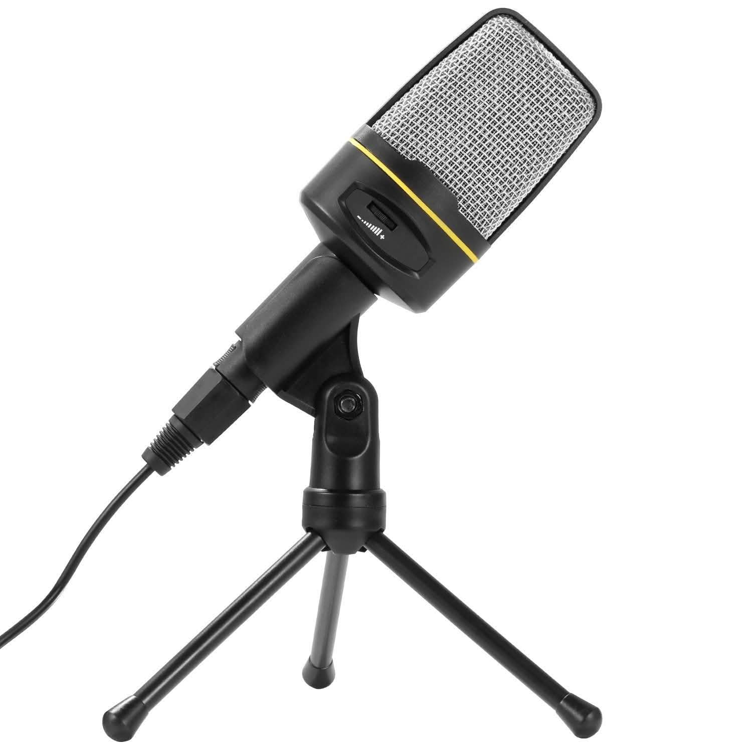 Pro Condenser Microphone with Tripod Audio Accessories - Tophatter Daily Deals