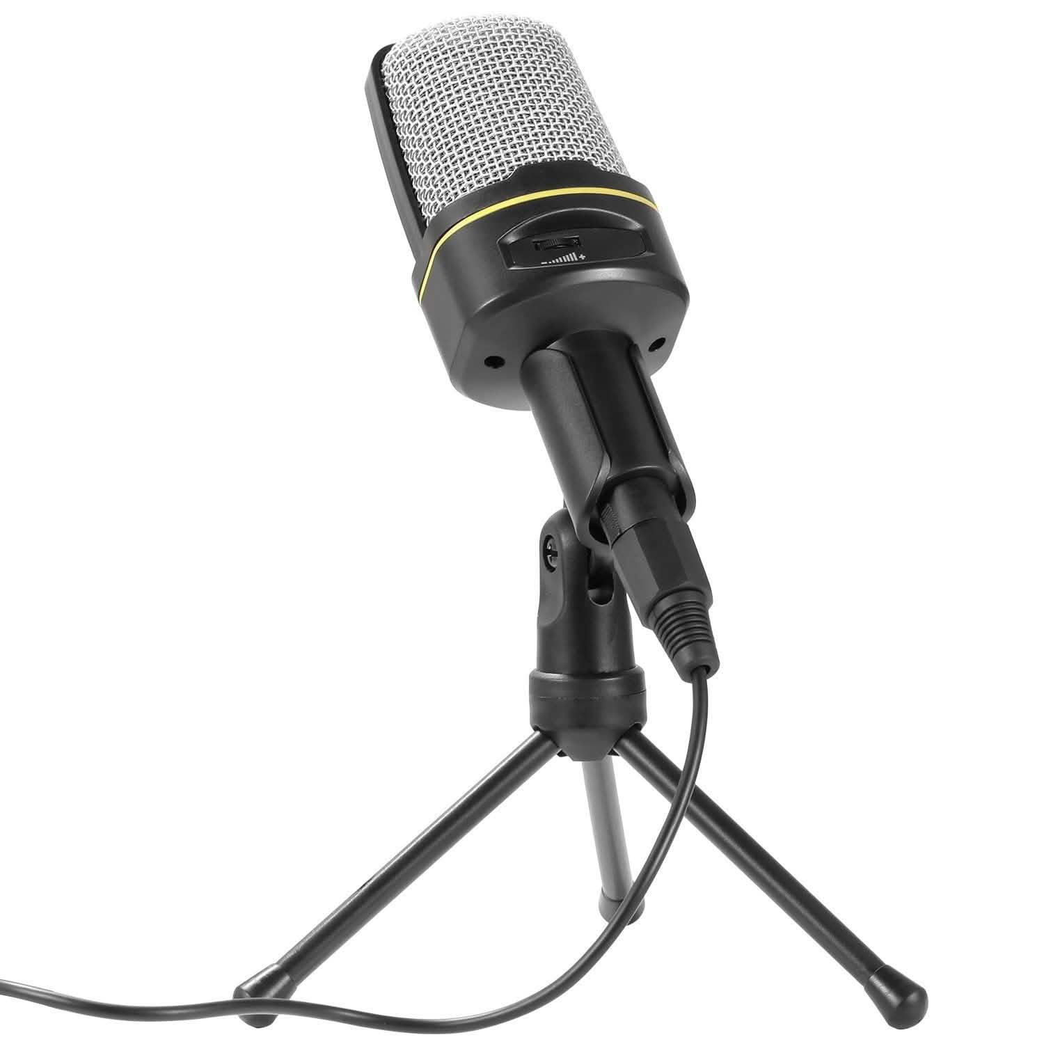 Pro Condenser Microphone with Tripod Audio Accessories - Tophatter Daily Deals