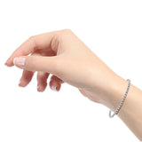 Classic CZ Eternity Bracelet Bracelets - Tophatter Daily Deals
