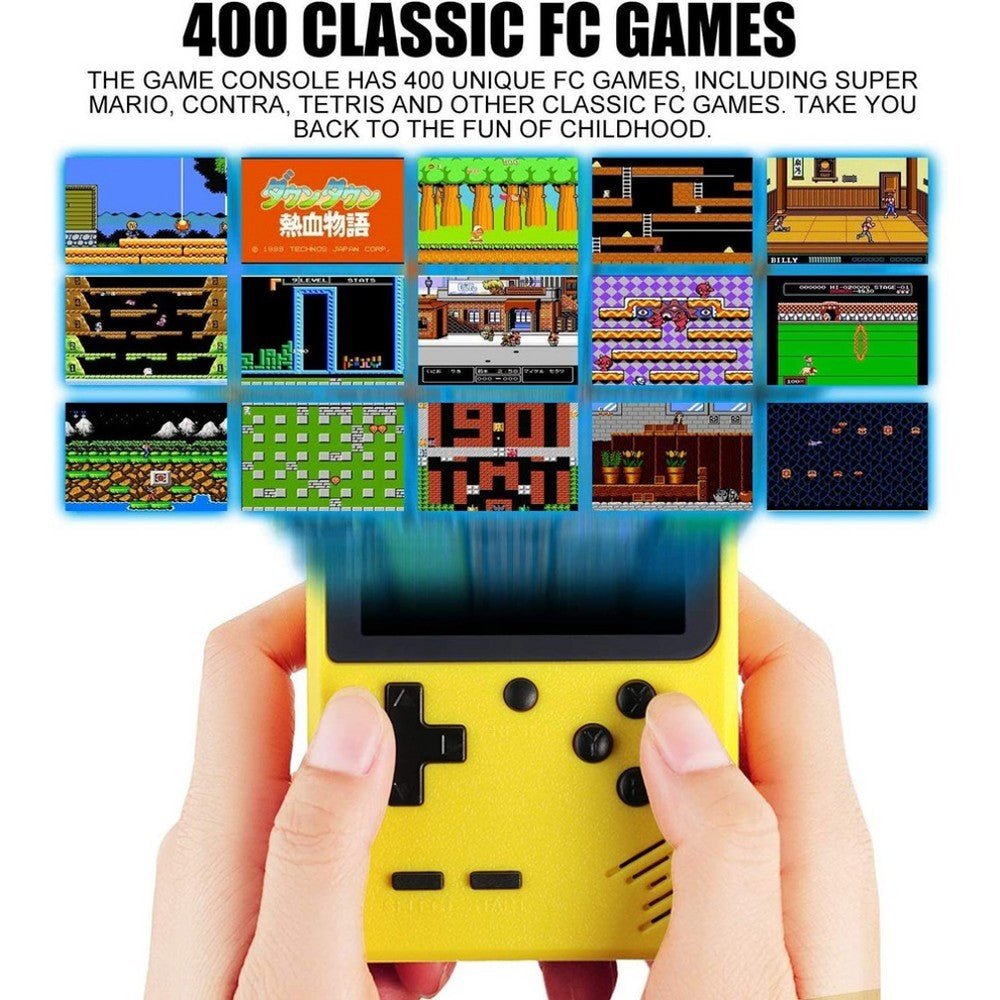 Handheld Game Console with 400 Built-In Games & Controller - 5 Colors Video Games & Consoles - Tophatter Daily Deals