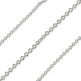 Italian Sterling Silver Necklace — 4 Chain Styles Necklaces - Tophatter Daily Deals