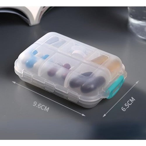 3 pack Travel Pill Organizer Moisture Proof Pills Box for Pocket Daily 12 Grids Pill Case Portable Medicine Vitamin Holder Health & Wellness - Tophatter Daily Deals