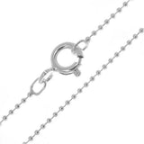 Italian Sterling Silver Necklace — 4 Chain Styles Necklaces - Tophatter Daily Deals