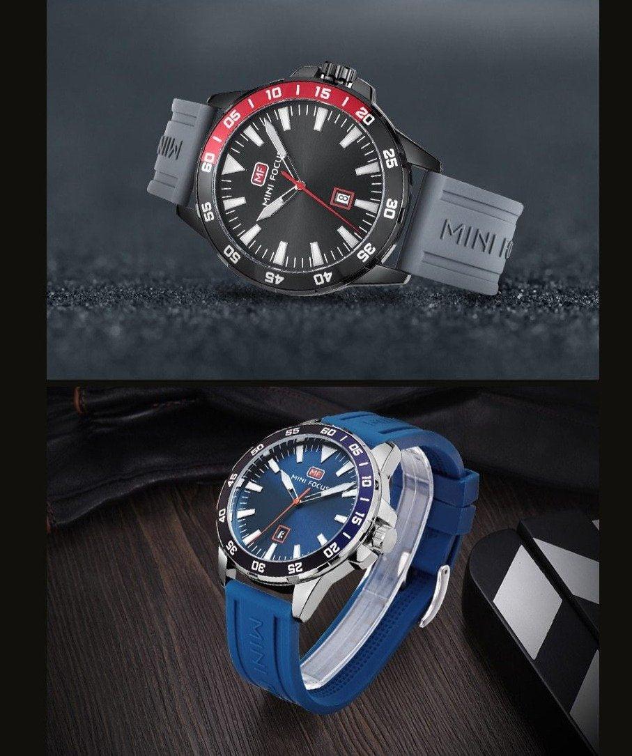 Sport Orange Mens Watch Waterproof Quartz Analog Watches Fashion Silicone Strap Classic Design For Men Watches - Tophatter Daily Deals