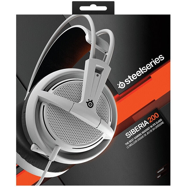 SteelSeries Siberia 200v2 IG upgrade headset e-sports game computer headphone PUBG exclusive gaming headphone With Retail Box - Tophatter Daily Deals