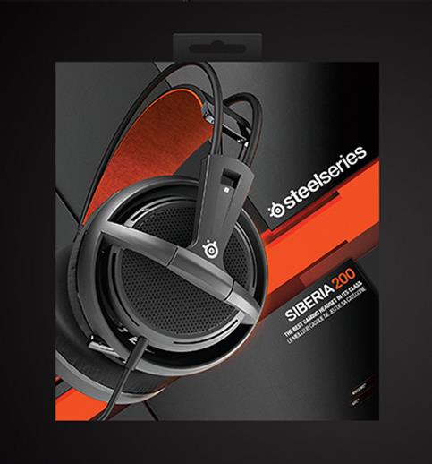 SteelSeries Siberia 200v2 IG upgrade headset e-sports game computer headphone PUBG exclusive gaming headphone With Retail Box 2 - Tophatter Daily Deals