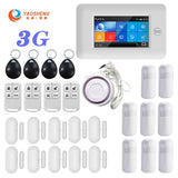 3G Version TFT All Touch Screen WIFI GPRS Wireless APP Remote Control Smart Home Security Alarm Systems For IOS/Android System - Tophatter Daily Deals