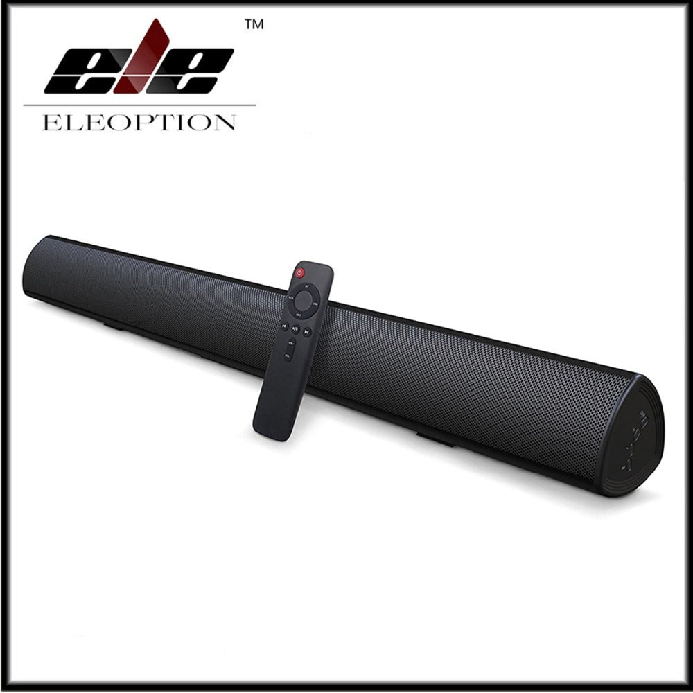 100W Home Theater Sound System 2.0 Soundbar TV Bluetooth Speaker Support Optical AUX Sound Bar With Subwoofer For TV - Tophatter Daily Deals