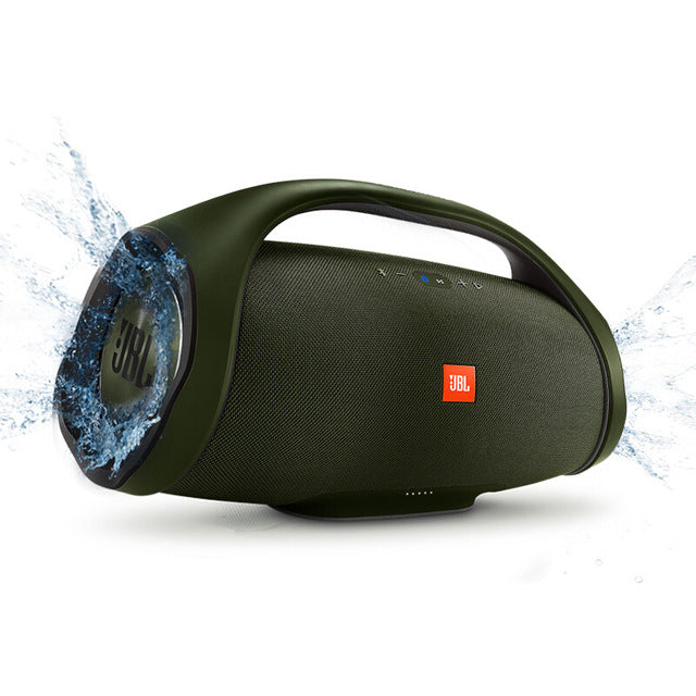 Original JBL BOOMBOX Portable Bluetooth Speaker IPX7 Waterproof Wireless loudspeaker Dynamics Musical Subwoofer Loudspeaker Green - Tophatter Daily Deals