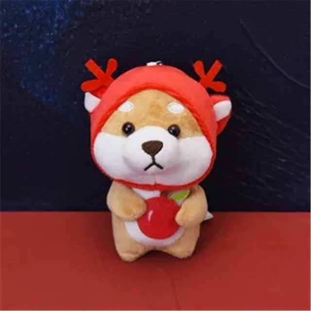 Corgi Shiba Inu Dog Puppy Plush Keychain Red Animals - Tophatter Daily Deals