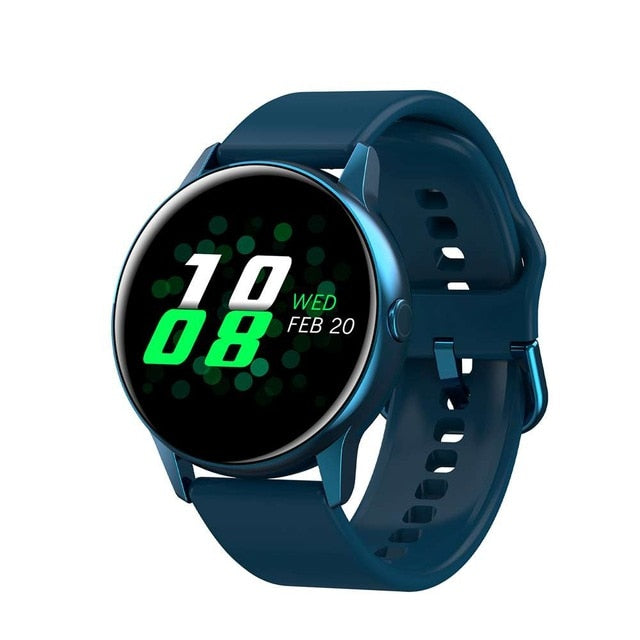 DT88 Smartwatch Blue-silicone strap - Tophatter Daily Deals