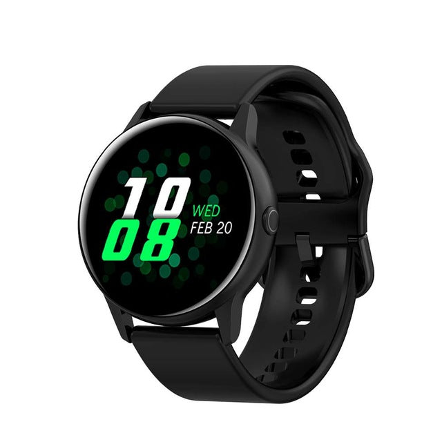 DT88 Smartwatch Black-silicone strap - Tophatter Daily Deals