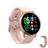 DT88 Smartwatch pink and gold metal - Tophatter Daily Deals