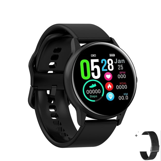 DT88 Smartwatch b add black metal - Tophatter Daily Deals