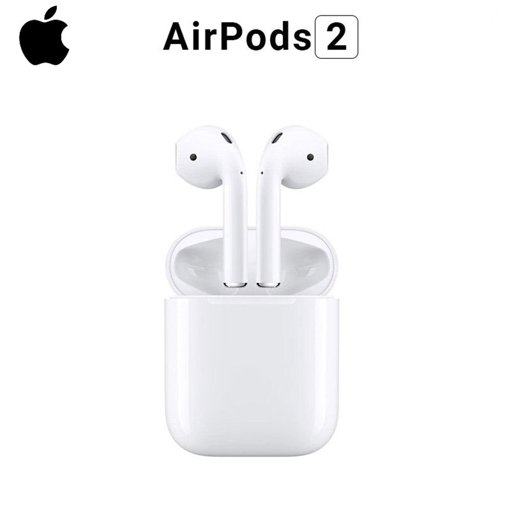 Apple AirPods 2nd with Charging Case air pod Earphone Original Bluetooth Headphones for iPhone 7 8 11 XR Plus iPad MacBook Watch - Tophatter Daily Deals