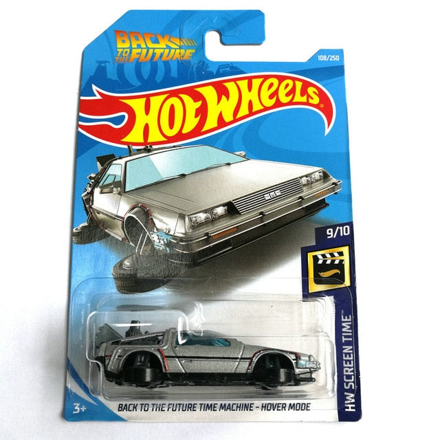2019 Hot Wheels 1:64 Car BACK TO THE FUTURE TIME MACHINE HOVER MODE Collector Edition Metal Diecast Cars Kids Toys Gift 2019-108 - Tophatter Daily Deals