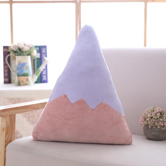 Pastel Rainbow Cloud Plush Moon Multicoloured Stripey Candy Star Moon Plush Mountain Purple - 30cm Rainbows - Tophatter Daily Deals
