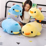 Laying Down Duck Cute Yellow Duck Plush Animals - Tophatter Daily Deals