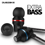 DUSZAKE In-Ear Headphones For Xiaomi Earphone For Phone Stereo Bass Headset Metal Wired Earphone HiFi Headphones Mic for Samsung - Tophatter Daily Deals